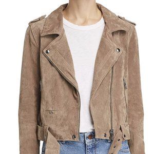 BLANKNYC Suede Moto Jacket, Large